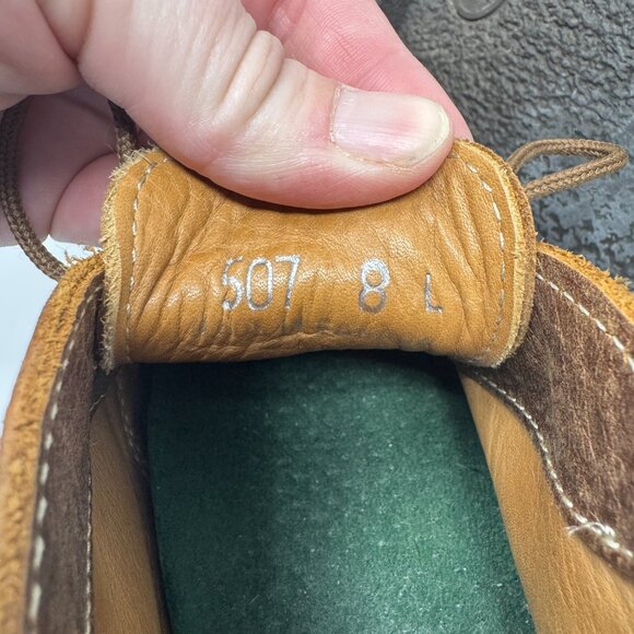 Roots Classic Brown Tribal Leather Desert Boots Lace Up Women's 8 - Picture 9 of 9